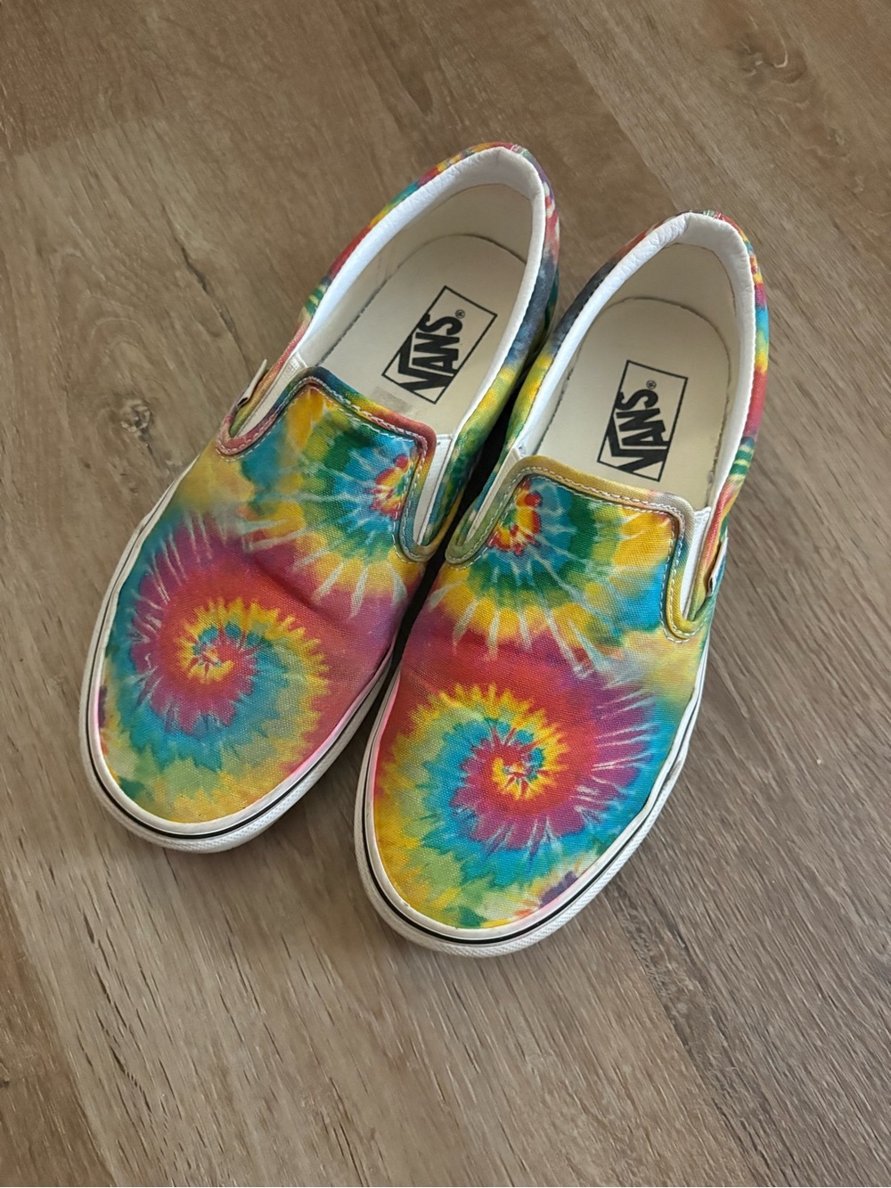 Vans Men Slip-On Sneakers - Tie-Dye Multicolor